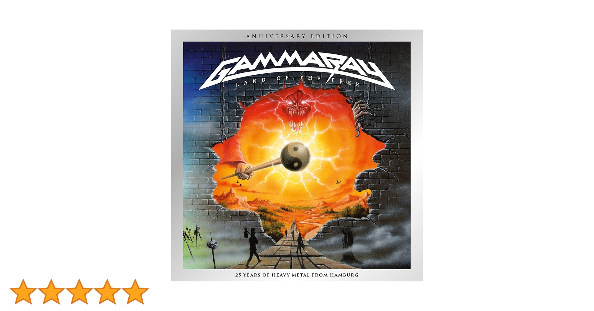 Amazon.co.jp: ガンマ・レイ『ランド・オブ・ザ・フリー』【25